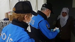 EMNİYET GÜÇLERİ 371 YAŞLIYA DESTEK OLDU