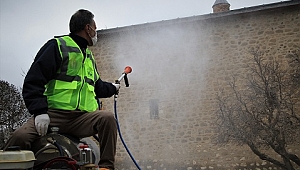 HARPUT'TA İLAÇLANDI