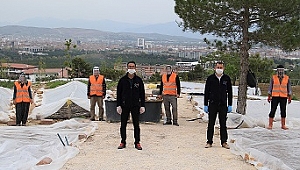 1 milyon adet domates, patlıcan, salatalık, biber tohumunun ekimi gerçekleştirildi