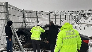 Elazığ'da yüksek rakımlı yerlere kar yağdı