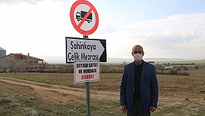 Muhtar köyü hurdacı ve seyyar satıcılara kapattı