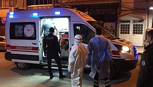 Korona şüphelisi evinde kalmayınca ,polis hastaneye götürdü