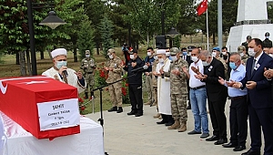 Şehit son yolculuğuna uğurlandı