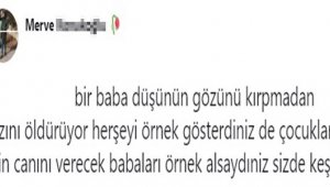 Babası öldürmeden bu notu paylaşmış: