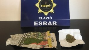 Elazığ'da uyuşturucu ile mücadele: 7 torbacı yakalandı