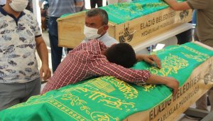 Minik kuzenler aynı tabutta, son yolculuğuna uğurlandı