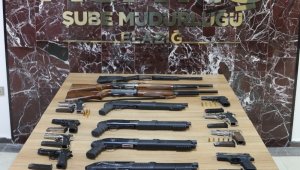 Elazığ'da çeşitli suçlardan aranan 18 şüpheli tutuklandı