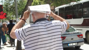 Elazığ'da sıcak hava etkisini sürdürüyor, termometreler yine 47'yi gördü
