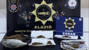 Elazığ'da uyuşturucu ile mücadele