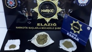Elazığ'da uyuşturucu operasyonu: 2 tutuklama
