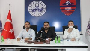 Elazığ Belediyespor'da yeni yönetim hedeflerini açıkladı