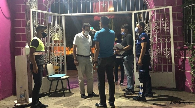 Elazığ'da düğün salonları denetlendi