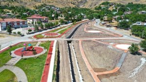 Elazığ'da Park Yapım Projesinde sona gelindi