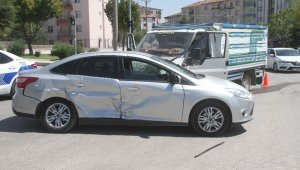 Elazığ'da trafik kazası: 1 yaralı