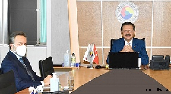 Elazığ'ın sorunları TOBB Başkanına iletildi