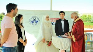 Elazığ'da Covid-19 tedbiri, nikahlar en fazla 10 kişi ile kıyılmaya başlandı