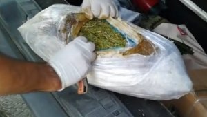 Elazığ'da 2 kilo 250 gram esrarla yakalanan şüpheli tutuklandı