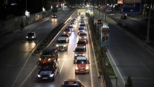 Elazığ'dan Azerbaycan'a 100 araçla destek konvoyu