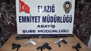Elazığ'da çeşitli suçlardan aranan 26 şüpheli tutuklandı