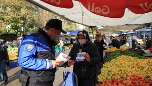Elazığ'da polisten Covid-19 denetimi