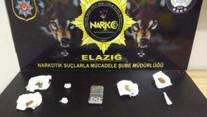 Elazığ'da uyuşturucu taciri 2 şüpheli tutuklandı