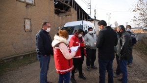 Deprem bölgesi Elazığ'da ailelere