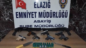 Elazığ'da 143'ü aranan 238 şahıs yakalandı, 61'i tutuklandı