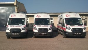 Elazığ'da 4 yeni ambulans hizmete girdi