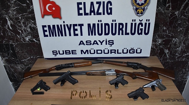 Elazığ'da aranan 40 kişi tutuklandı