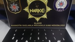Elazığ'da uyuşturucu ile mücadele: 5 tutuklama