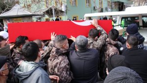 Kalbine yenik düşen Şehit Barak, son yolculuğuna uğurlandı