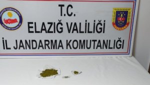 Elazığ'da uyuşturucu ile mücadele:2 gözaltı