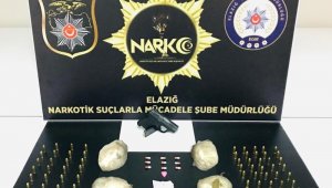 Elazığ'da uyuşturucuyla mücadele 2 kişi tutuklandı