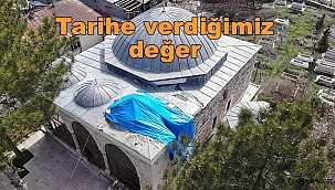 Tam 386 yıllık, 4.Murat'ın yaptırdığı caminin minaresi söküldü
