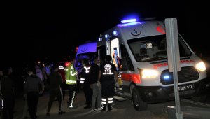 Elazığ'da çarpışan araçlar şarampole yuvarlandı: 2'si ağır 5 yaralı