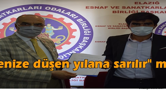 Esnafın yanında olmayan Başkan'dan medet umdular...!