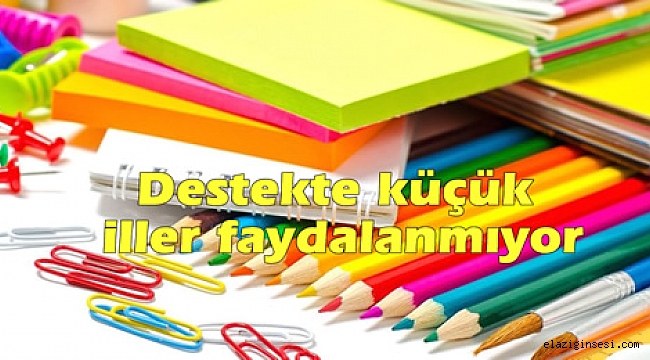 Büyükşehirlerdeki kırtasiyecilere destek var