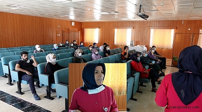 FÜ'si Hastanesinden hemşirelere enfeksiyon eğitimi