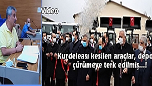 Araçlar süs için mi alındı?