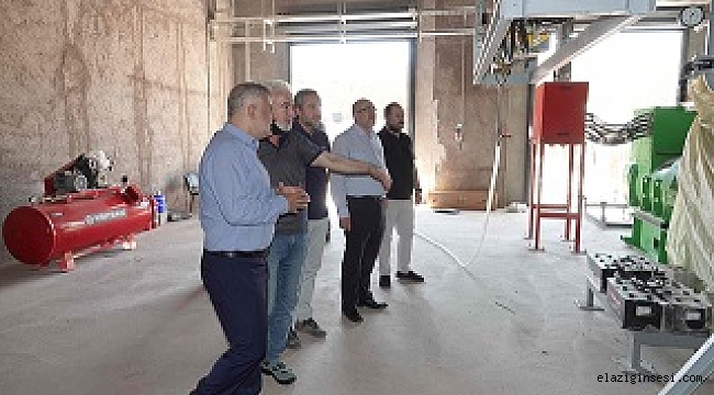 Bulut, Biyogaz Enerji Tesisi'ni gezdi