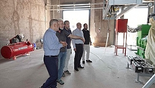 Bulut, Biyogaz Enerji Tesisi'ni gezdi