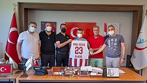 Elazığ Basketbol Kulübü yönetimi Başhekim Prof.Dr Keleş'i ziyaret etti