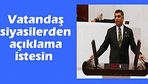 Siyasiler, Afet Bölgesini neden uygulamadıklarını açıklasınlar