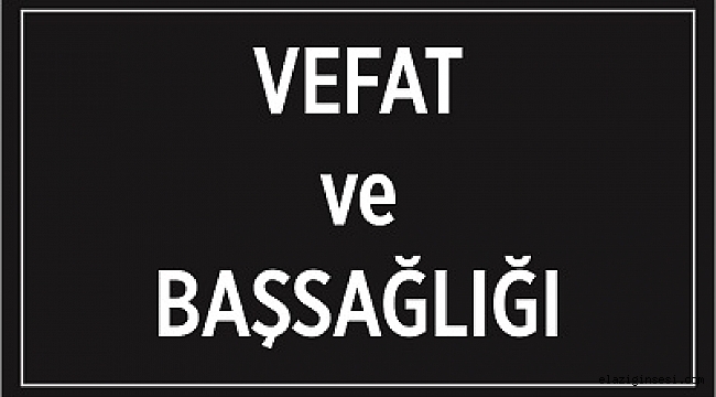 Tanman ailesinin acı günü