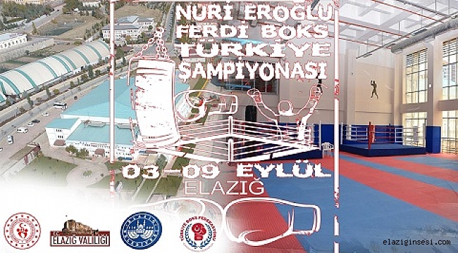 Ferdi Boks Türkiye Şampiyonası Elazığ'da gerçekleştirilecek