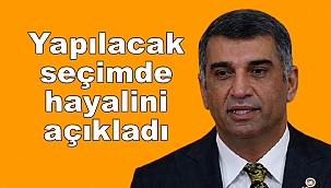 Bakan olmak, belediyeyi almak istiyorum…