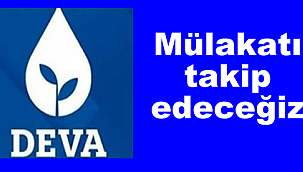 Danıştay'ın aradığı kriterlere uygun bir şekilde mülakat yapılsın 