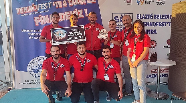 Fırat Üniversitesi öğrencilerinin TEKNOFEST başarısı