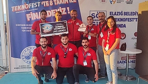 Fırat Üniversitesi öğrencilerinin TEKNOFEST başarısı