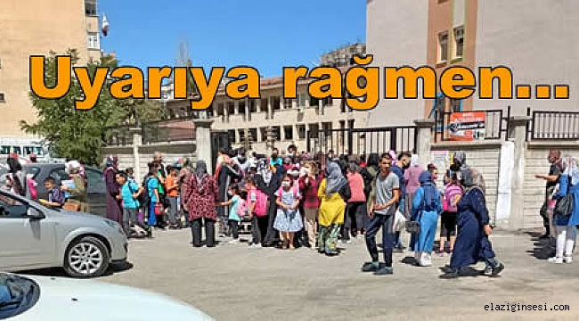 Kalabalık ortama önlem alınmıyor
